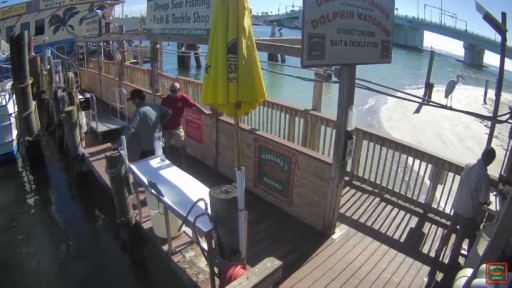 Madeira Beach - Hubbard's Marina Dock Webcam