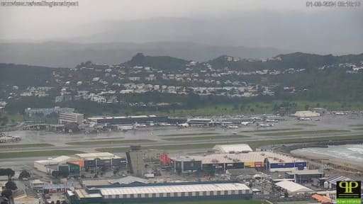 ウェリントン国際空港のライブカメラ