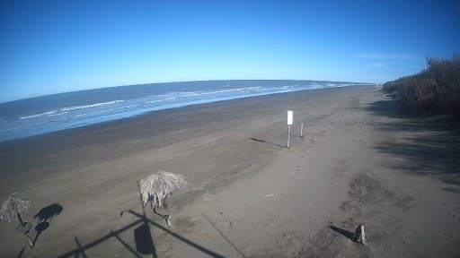 Camara en vivo de la playa de Monte Hermoso