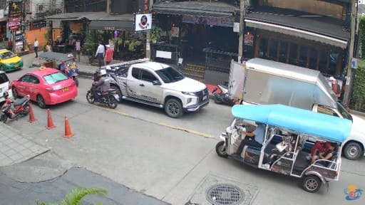 Bangkok en vivo Calle Sukhumvit Soi 11