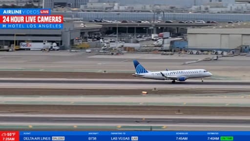 ロサンゼルス国際空港のライブカメラ