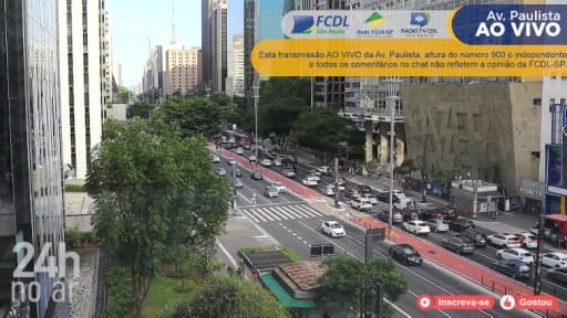 Sao Paulo Paulista Avenue webcam