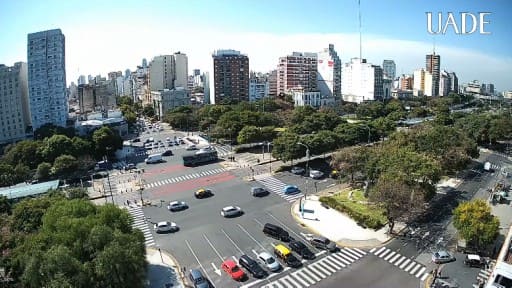 Buenos Aires 9 de Julio Avenue webcam